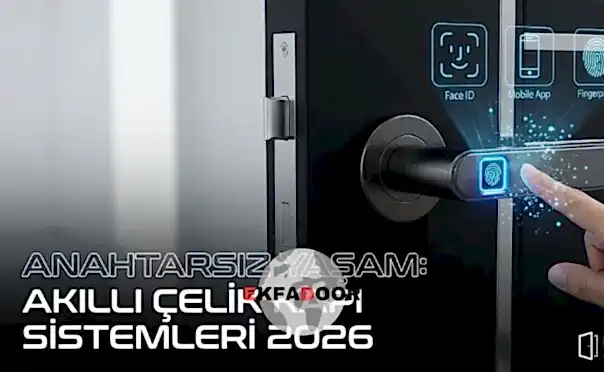Anahtarsız Yaşam: Akıllı Çelik Kapı Sistemleri ve Teknolojileri