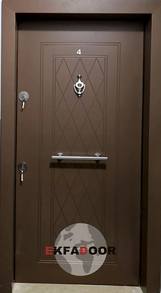 Ekonomik Çelik Kapılar E-0011 - EkfaDoor