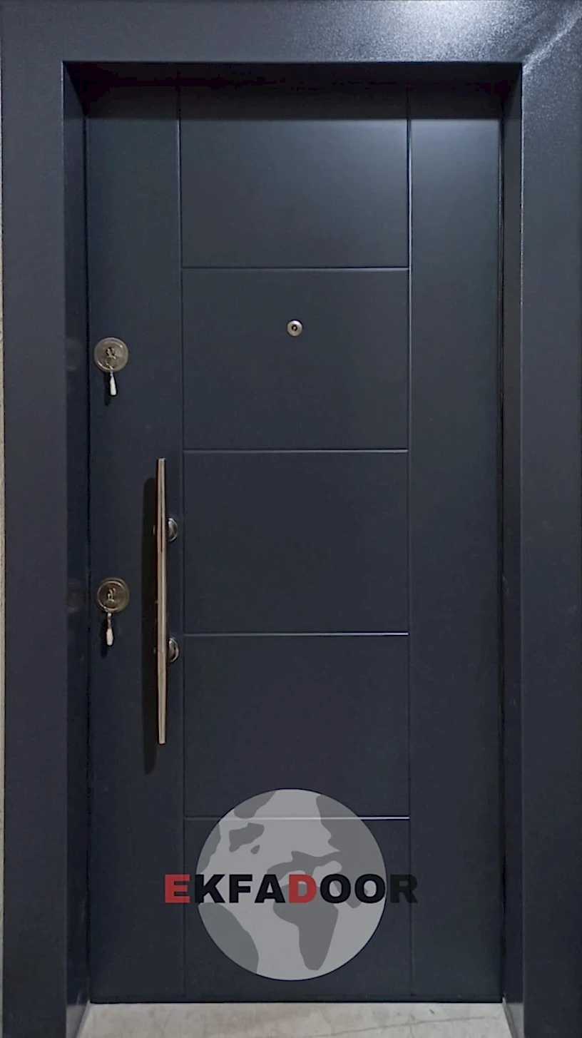 Ekonomik Çelik Kapılar E-0019 - EkfaDoor