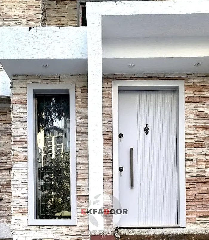 Ekonomik Çelik Kapılar E-0013 - EkfaDoor