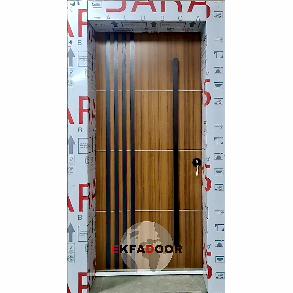 Dış İklim Kompozit ve Compact Lamine Çelik Kapılar KC-0019 - EkfaDoor